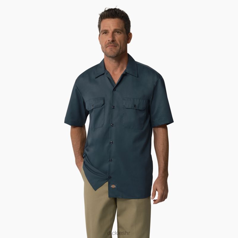 radna majica kratkih rukava muškarci Dickies zračno plava (af) 6BPL6485 radna odjeća