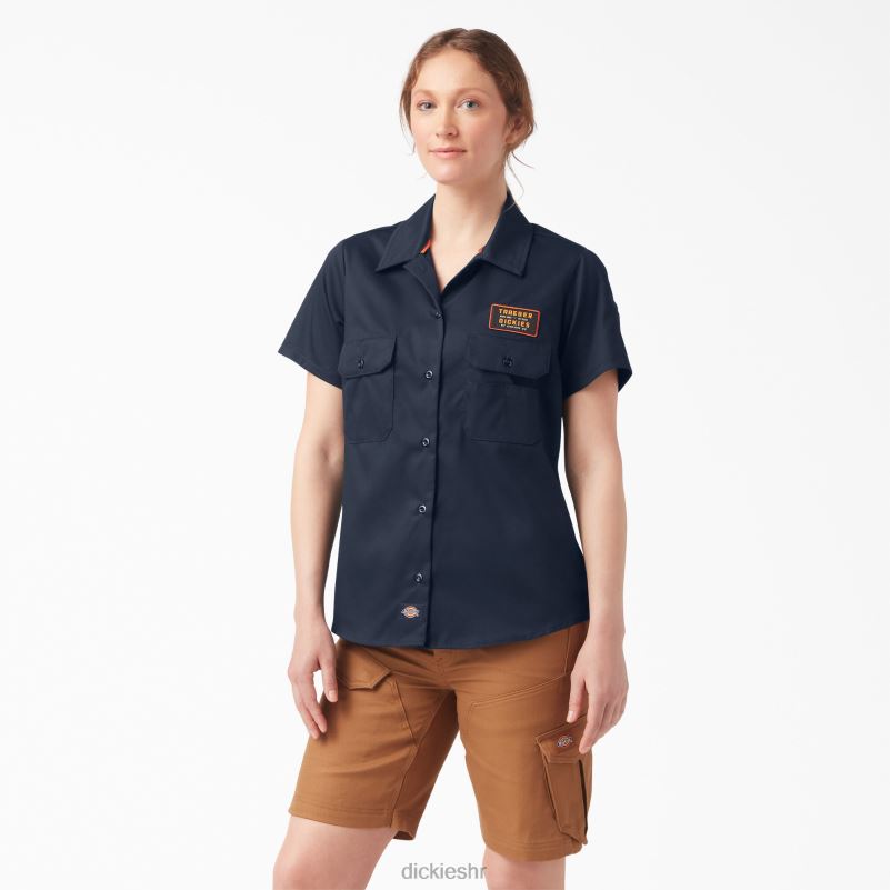 traeger ultimate košulja za roštiljanje žene Dickies tamnoplava (dn) 6BPL62157 radna odjeća