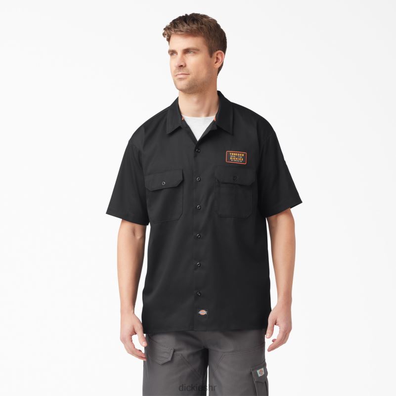 traeger ultimate košulja za roštiljanje muškarci Dickies crna (bk) 6BPL6792 radna odjeća