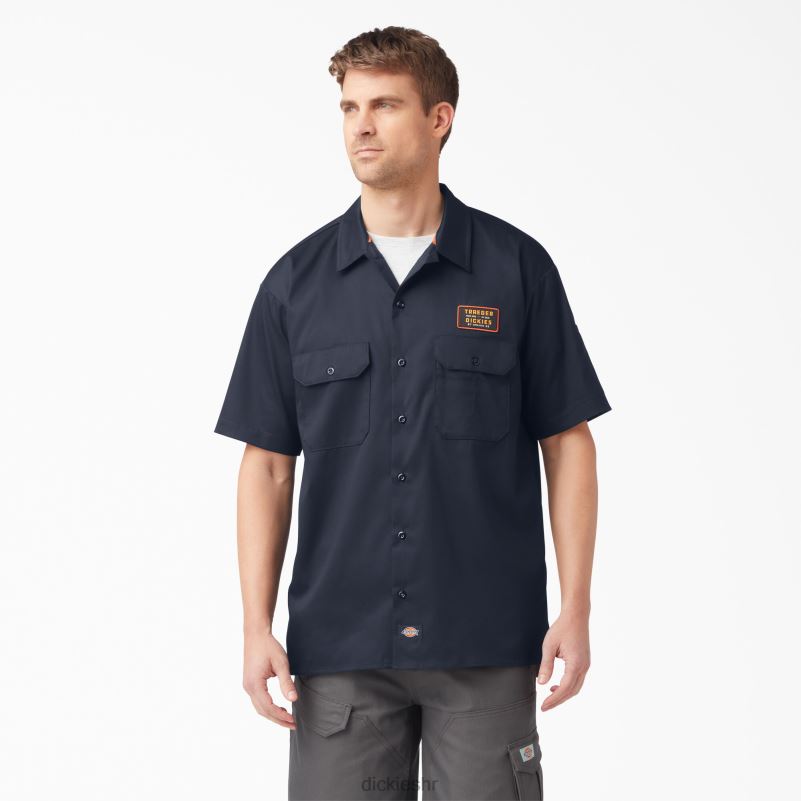 traeger ultimate košulja za roštiljanje muškarci Dickies tamnoplava (dn) 6BPL6793 radna odjeća