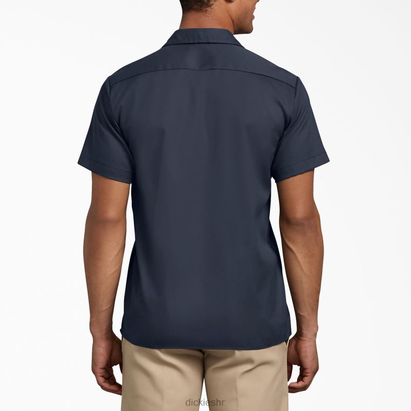 uska radna košulja kratkih rukava muškarci Dickies tamnoplava (dn) 6BPL6629 radna odjeća