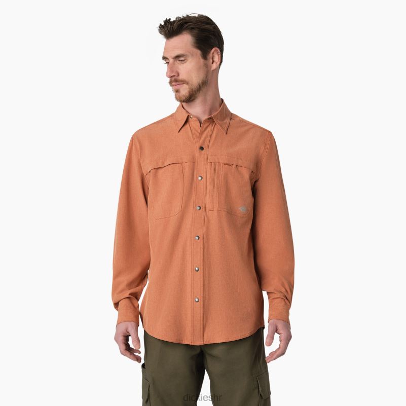 cool radna majica dugih rukava muškarci Dickies bakreni vrijesak (eh2) 6BPL6680 radna odjeća