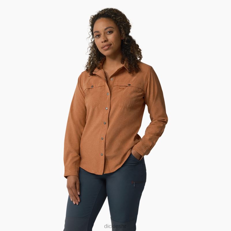 cooling roll-tab radna košulja žene Dickies bakreni vrijesak (eh2) 6BPL61674 radna odjeća