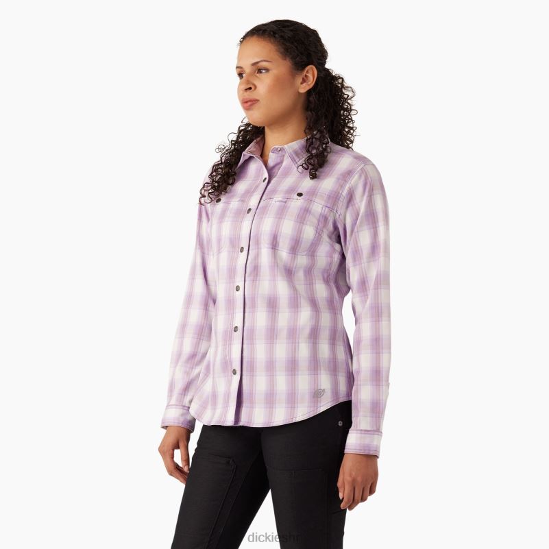 cooling roll-tab radna košulja žene Dickies ljubičasta ruža na brežuljku (a2d) 6BPL61672 radna odjeća