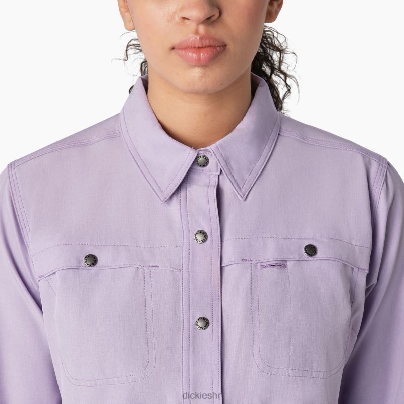 cooling roll-tab radna košulja žene Dickies ljubičasta ruža (urd) 6BPL61678 radna odjeća