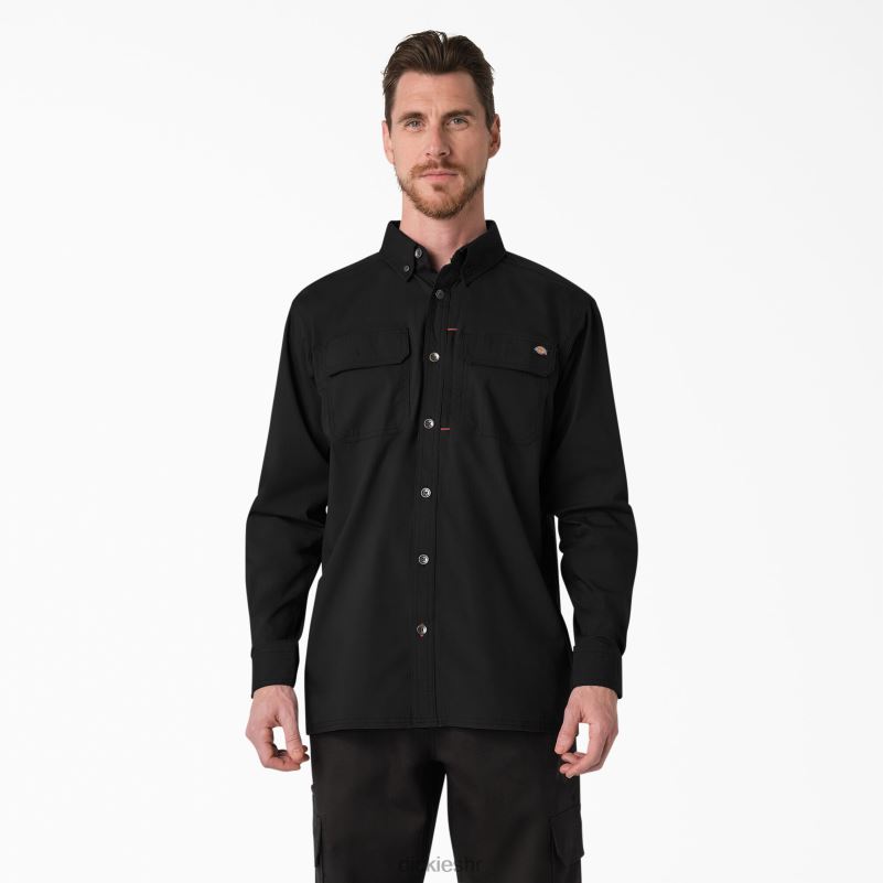 duratech ranger ripstop majica muškarci Dickies crna (bk) 6BPL6686 radna odjeća