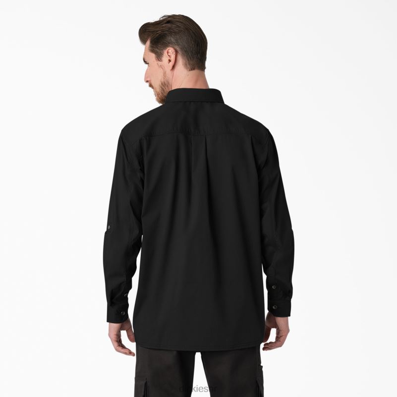 duratech ranger ripstop majica muškarci Dickies crna (bk) 6BPL6686 radna odjeća