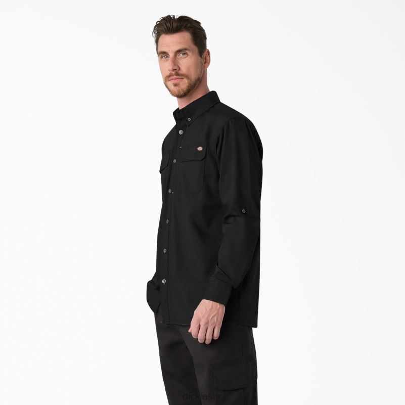 duratech ranger ripstop majica muškarci Dickies crna (bk) 6BPL6686 radna odjeća