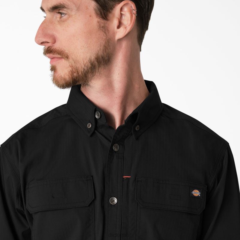 duratech ranger ripstop majica muškarci Dickies crna (bk) 6BPL6686 radna odjeća