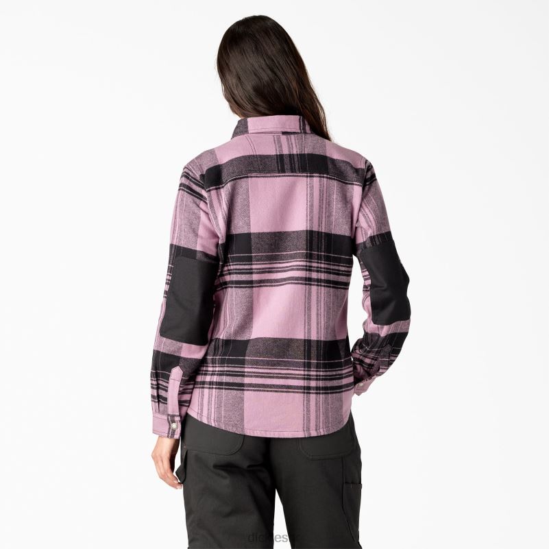 duratech renegade flanelska košulja žene Dickies grapeade prozorsko okno karirano (c1v) 6BPL62001 radna odjeća