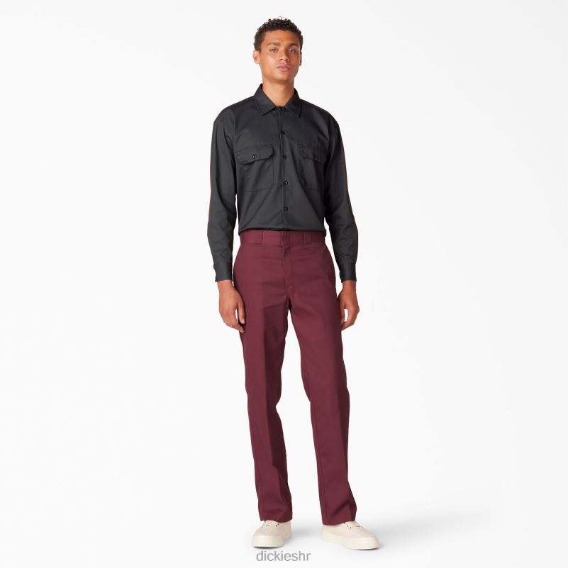radna majica dugih rukava muškarci Dickies crna (bk) 6BPL6557 radna odjeća