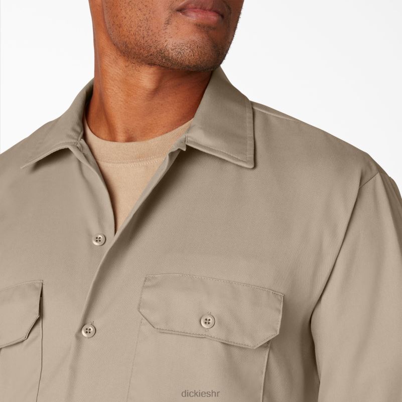 radna majica dugih rukava muškarci Dickies pustinjski pijesak (ds) 6BPL6561 radna odjeća