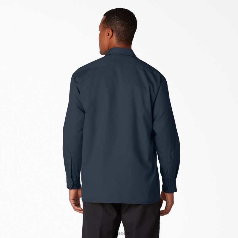 radna majica dugih rukava muškarci Dickies tamnoplava (dn) 6BPL6560 radna odjeća