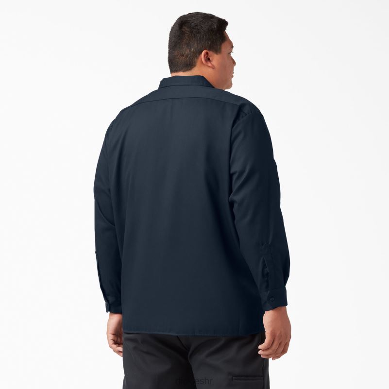 radna majica dugih rukava muškarci Dickies tamnoplava (dn) 6BPL6560 radna odjeća