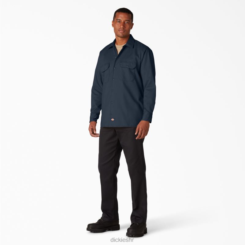 radna majica dugih rukava muškarci Dickies tamnoplava (dn) 6BPL6560 radna odjeća
