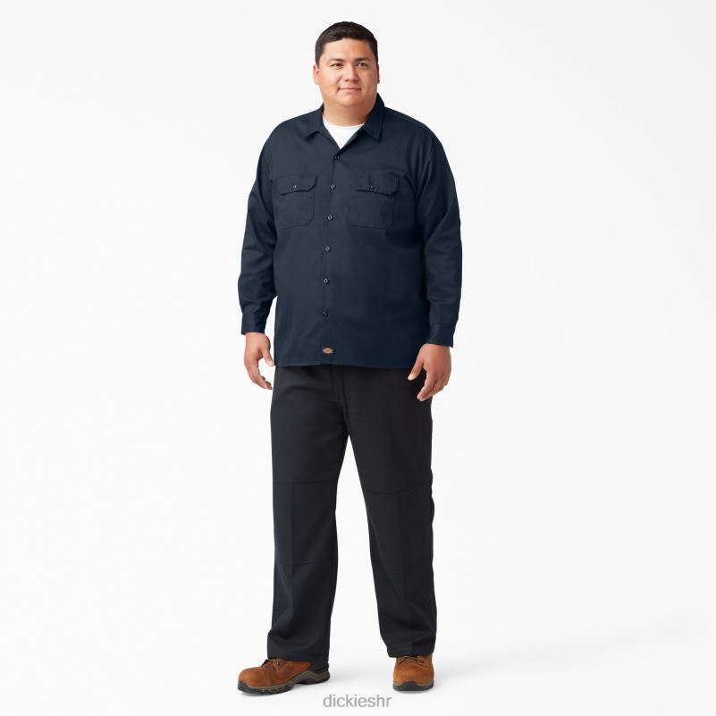 radna majica dugih rukava muškarci Dickies tamnoplava (dn) 6BPL6560 radna odjeća