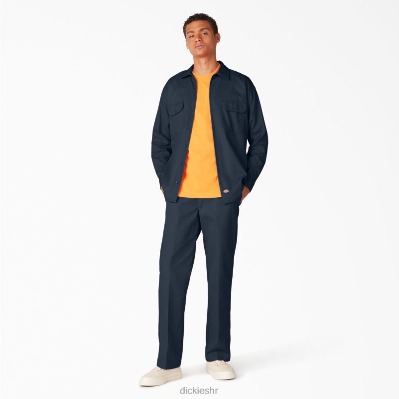 radna majica dugih rukava muškarci Dickies tamnoplava (dn) 6BPL6560 radna odjeća