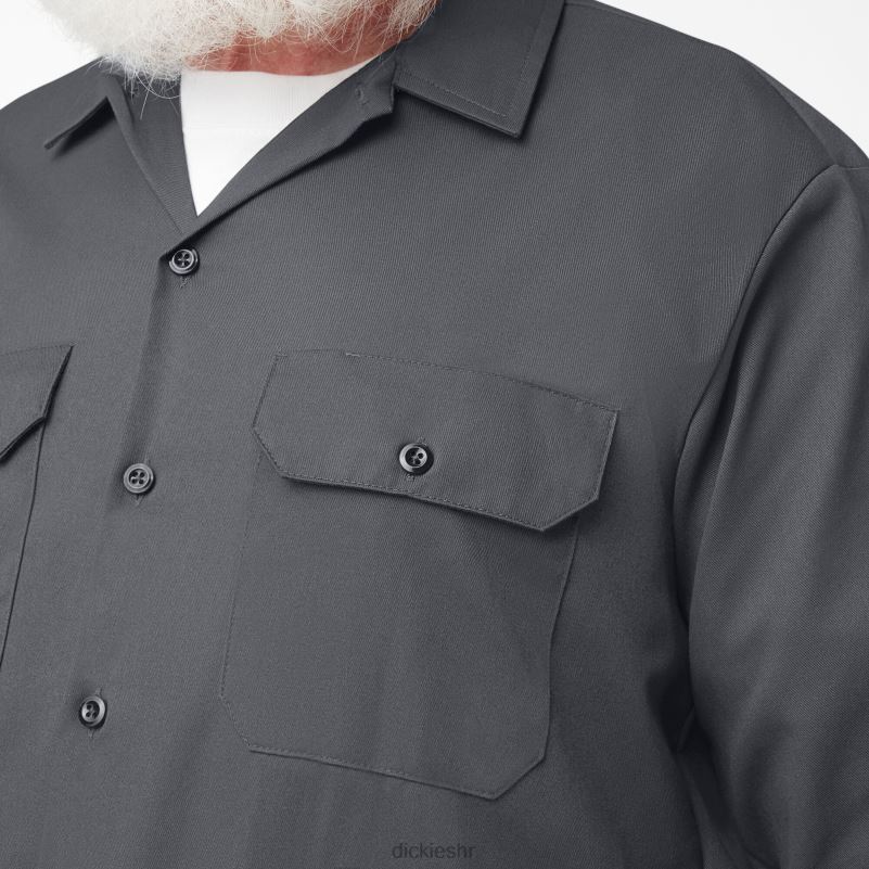 radna majica dugih rukava muškarci Dickies ugljen siva (ch) 6BPL6558 radna odjeća