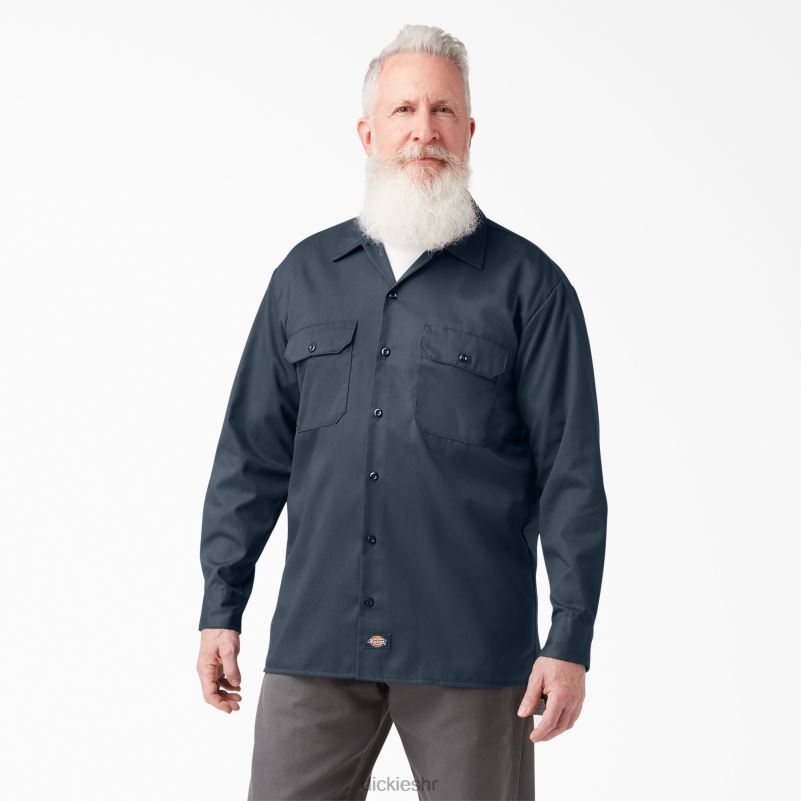 radna majica dugih rukava muškarci Dickies zračno plava (af) 6BPL6556 radna odjeća