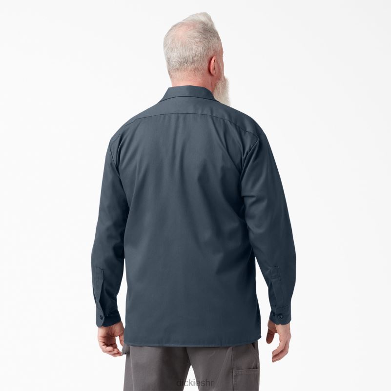 radna majica dugih rukava muškarci Dickies zračno plava (af) 6BPL6556 radna odjeća