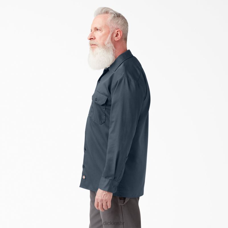 radna majica dugih rukava muškarci Dickies zračno plava (af) 6BPL6556 radna odjeća