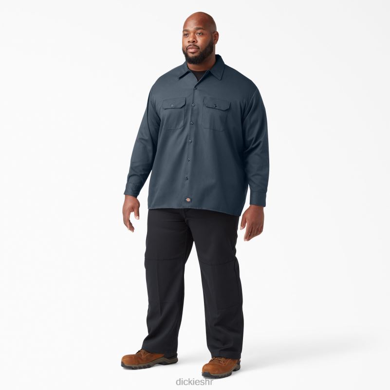 radna majica dugih rukava muškarci Dickies zračno plava (af) 6BPL6556 radna odjeća
