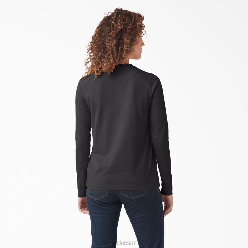 teškaša henley žene Dickies crna (kbk) 6BPL62198 radna odjeća