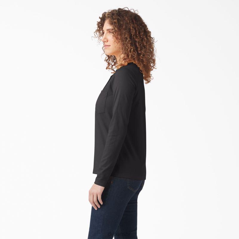 teškaša henley žene Dickies crna (kbk) 6BPL62198 radna odjeća