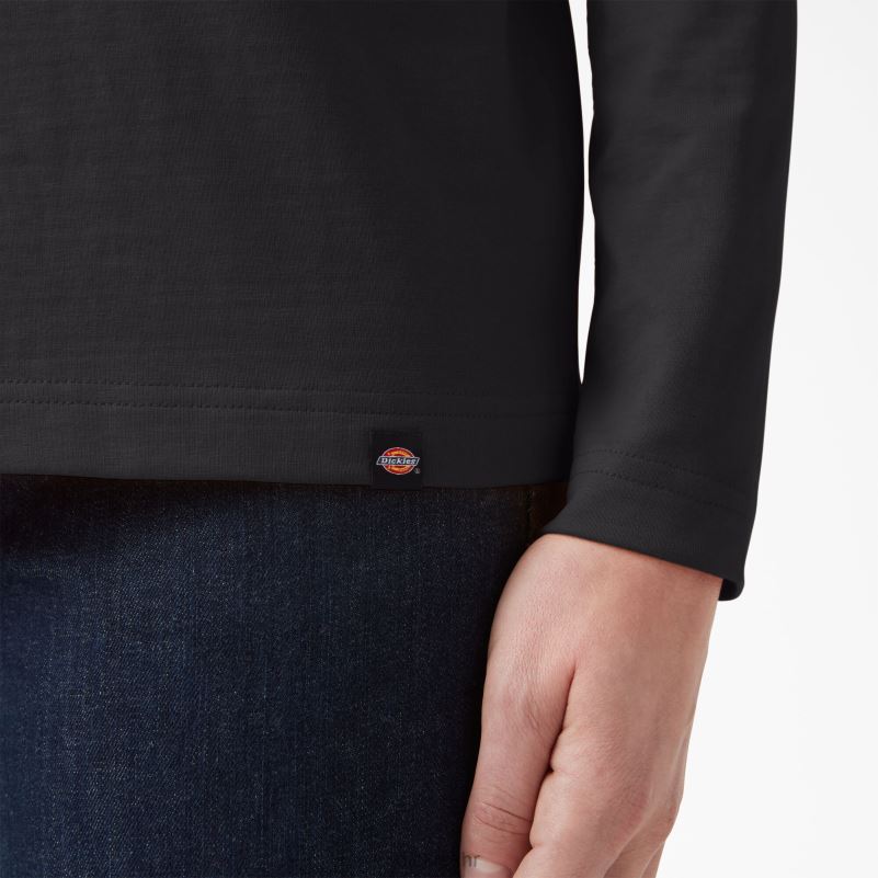 teškaša henley žene Dickies crna (kbk) 6BPL62198 radna odjeća