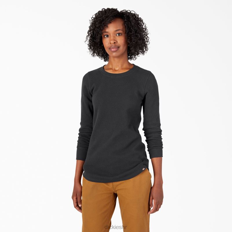 termo majica dugih rukava žene Dickies crna (kbk) 6BPL62048 radna odjeća
