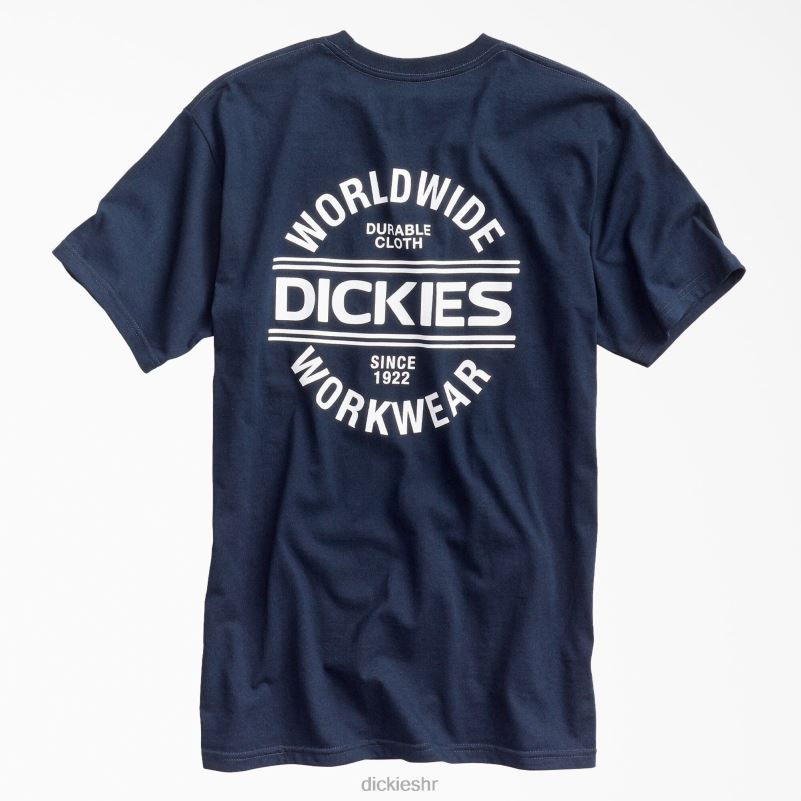 svjetska radna odjeća s grafičkim majicama muškarci Dickies tamnoplava (dn) 6BPL6925 radna odjeća