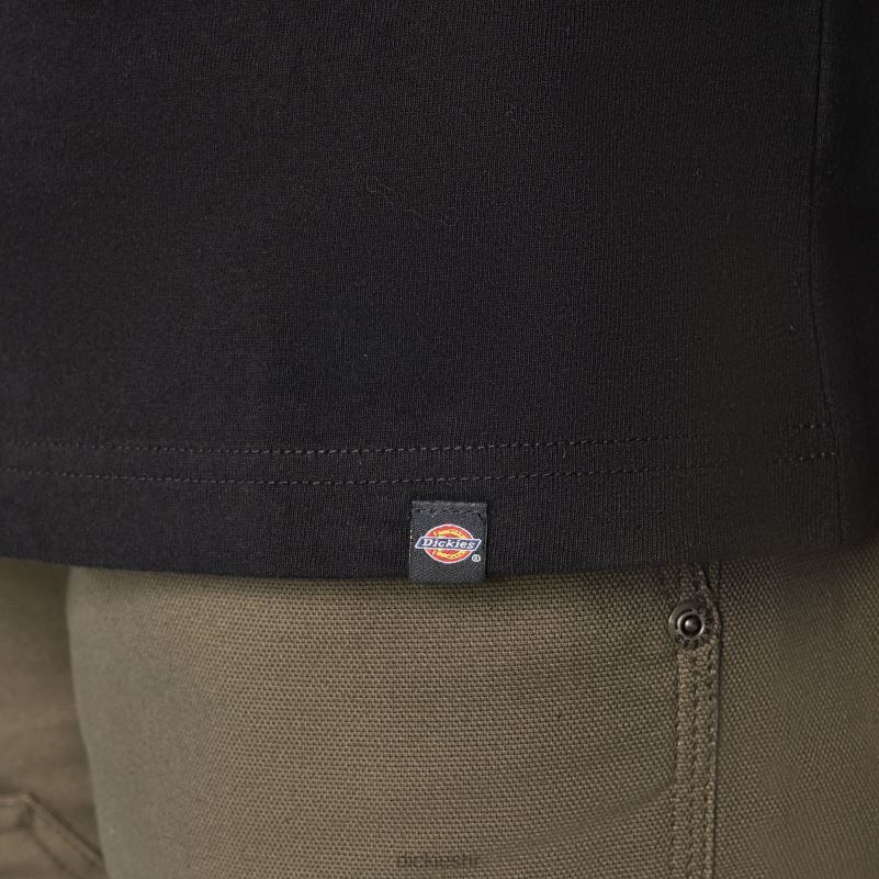 teška radna odjeća grafička majica žene Dickies crna (kbk) 6BPL62117 radna odjeća
