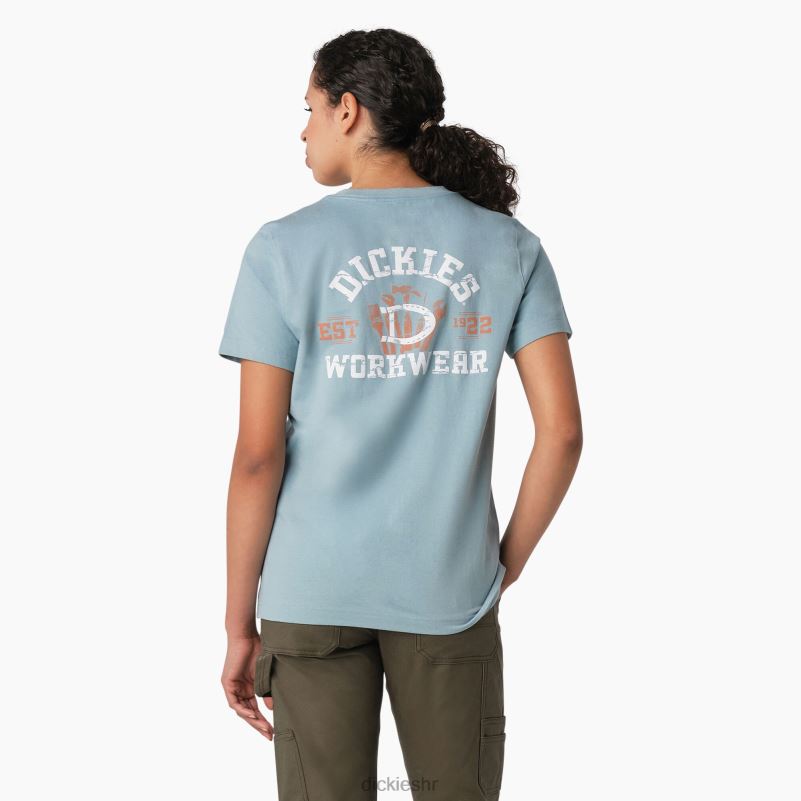 teška radna odjeća grafička majica žene Dickies dockside plava (du1) 6BPL62115 radna odjeća