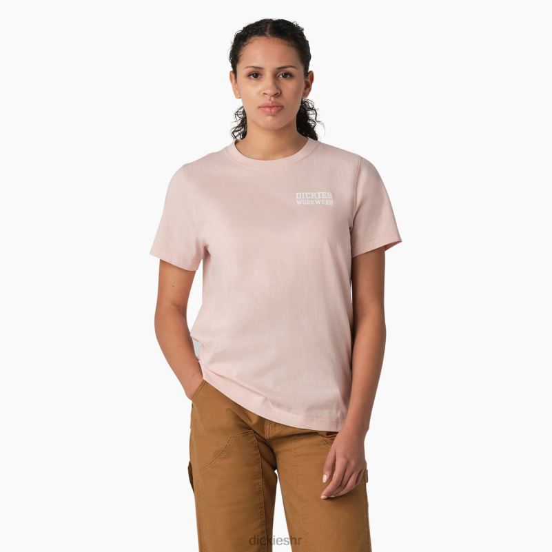 teška radna odjeća grafička majica žene Dickies lotos roza (lo2) 6BPL62118 radna odjeća