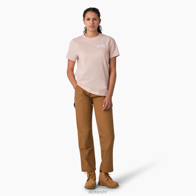 teška radna odjeća grafička majica žene Dickies lotos roza (lo2) 6BPL62118 radna odjeća