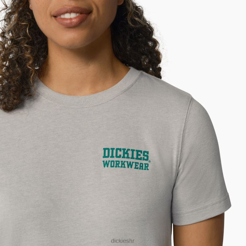 teška radna odjeća grafička majica žene Dickies vrijesko siva (h2) 6BPL62116 radna odjeća