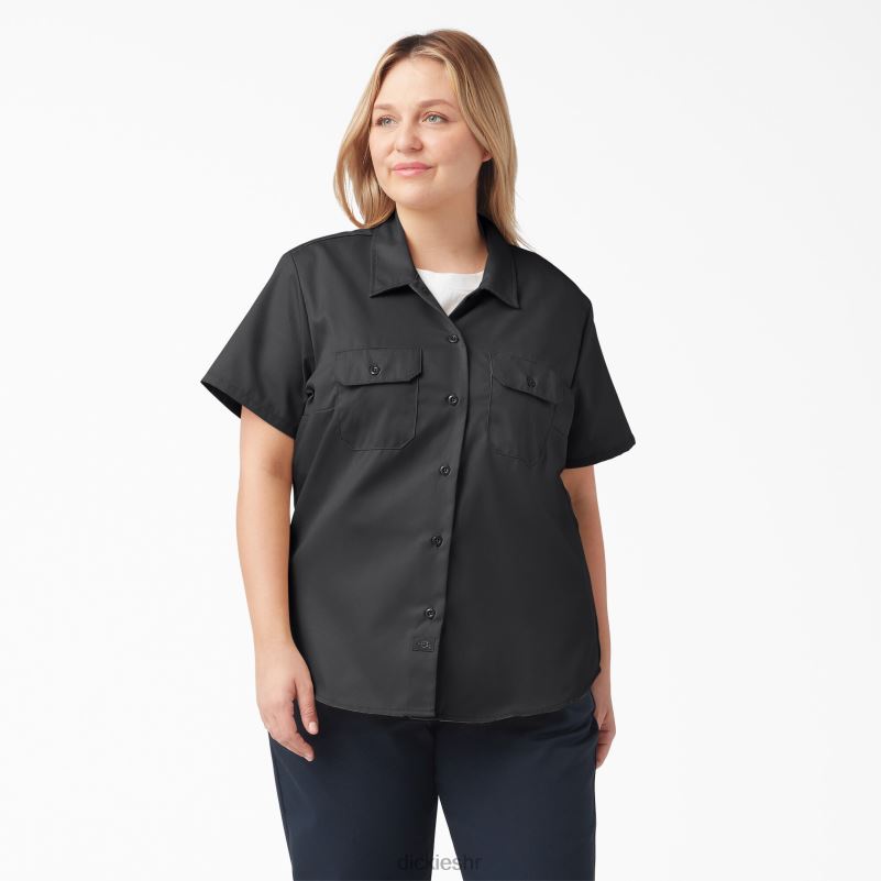 plus 574 originalna radna majica žene Dickies crna (bsk) 6BPL61537 radna odjeća