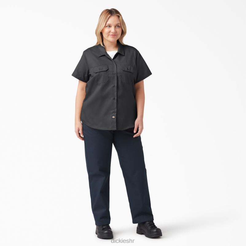 plus 574 originalna radna majica žene Dickies crna (bsk) 6BPL61537 radna odjeća