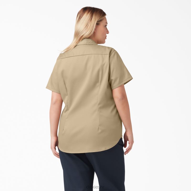 plus 574 originalna radna majica žene Dickies vojnički kaki (ksh) 6BPL61538 radna odjeća