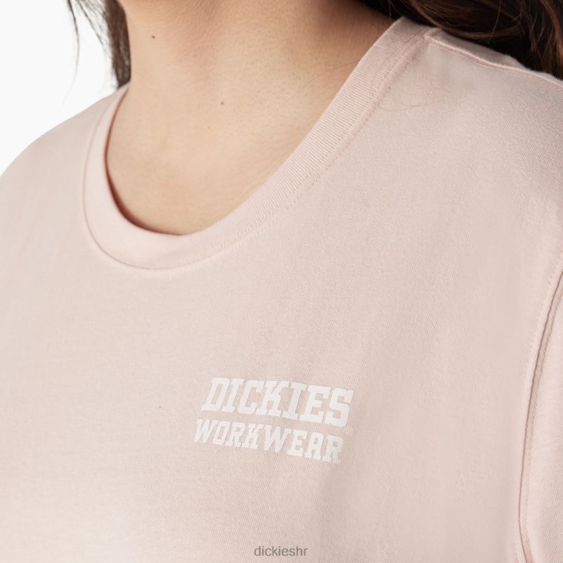 plus teška radna odjeća grafička majica žene Dickies lotos roza (lo2) 6BPL62191 radna odjeća