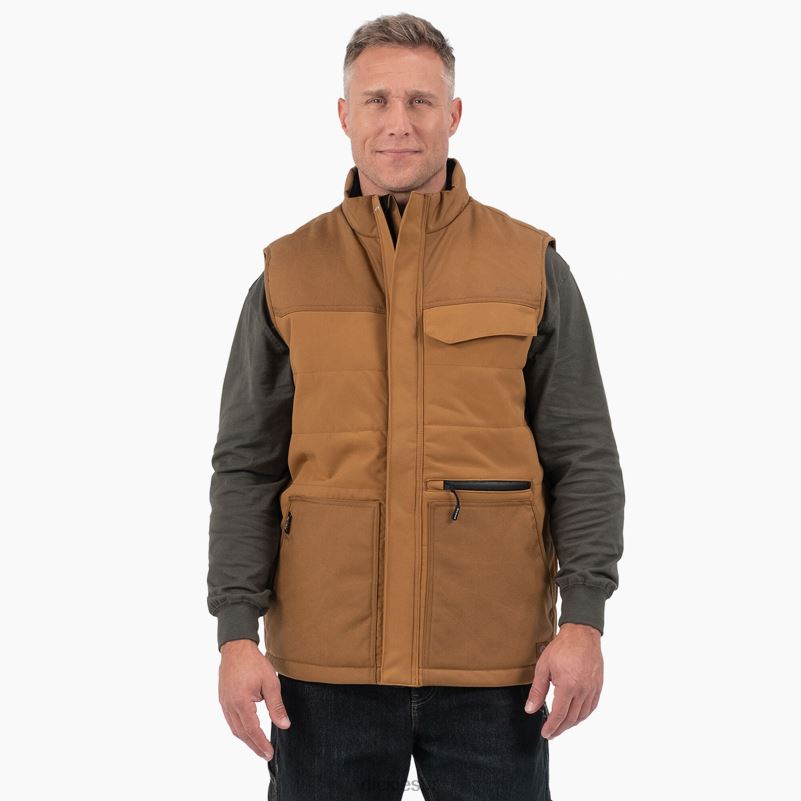 radna odjeća za performanse prsluk muškarci Dickies smeđa patka (bd) 6BPL61088 radna odjeća