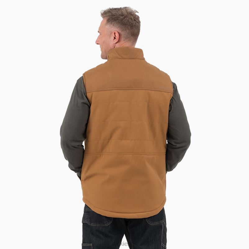 radna odjeća za performanse prsluk muškarci Dickies smeđa patka (bd) 6BPL61088 radna odjeća