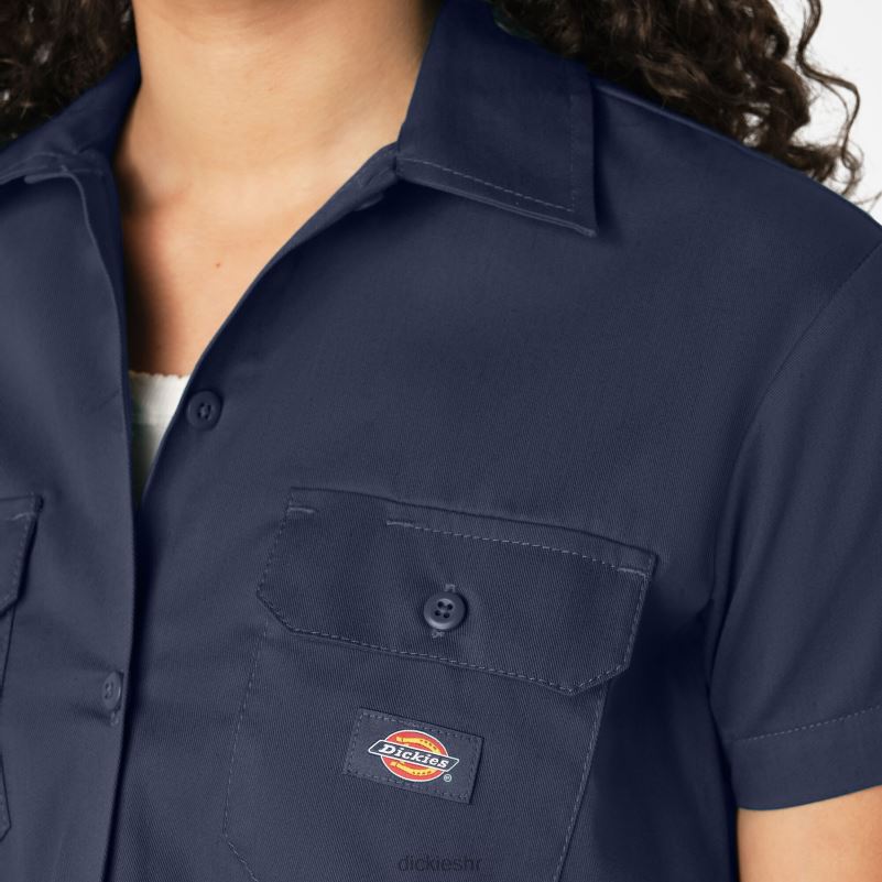 skraćena radna košulja žene Dickies mornarska tinta (ik) 6BPL62006 radna odjeća